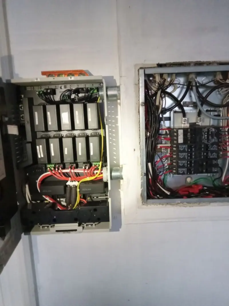 Electrical panel upgrade completed for Commercial Electrician Services in Conyers